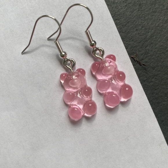 3 pairs of earrings 💙🩷💛 - Picture 3 of 4